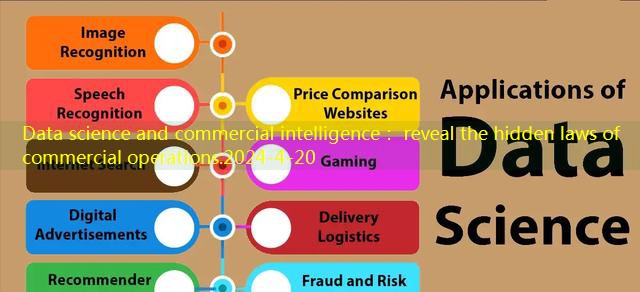 Data science and commercial intelligence： reveal the hidden laws of commercial operations